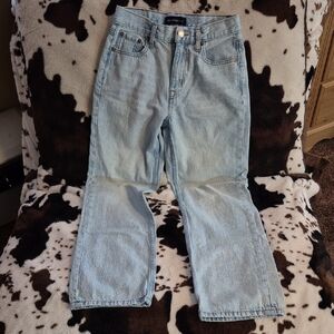 Aeropostale Sky Blue Straight Leg Jeans